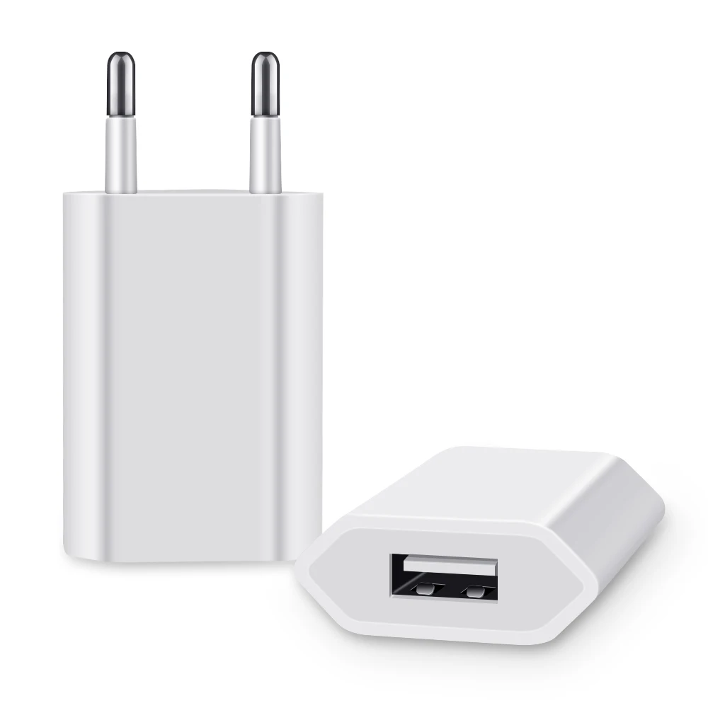 Сетевое зарядное устройство с розеткой стандарта США и ЕС Micro USB переменного тока