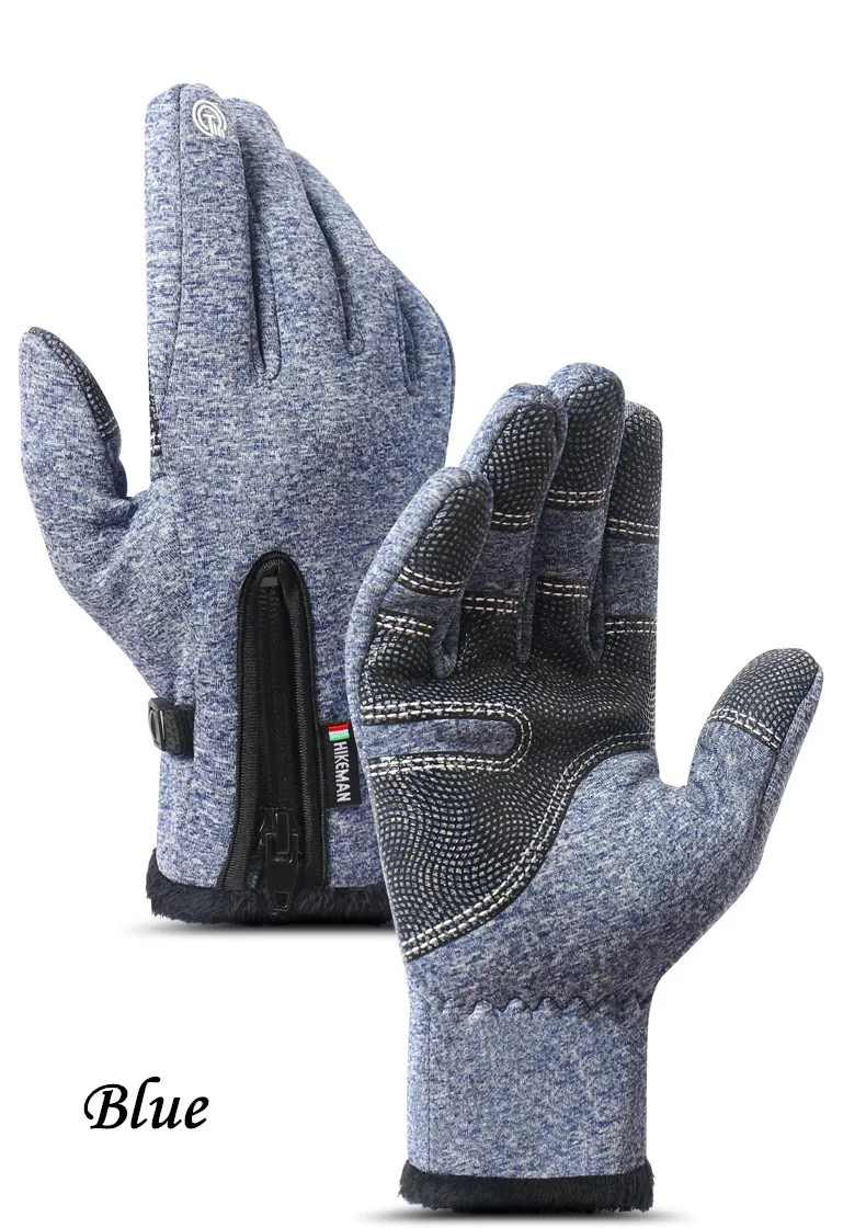 3 мм Неопреновые велосипедные перчатки для спорта на открытом воздухе, зимние мягкие теплые перчатки из материала, зимние велосипедные перчатки для мужчин и женщин