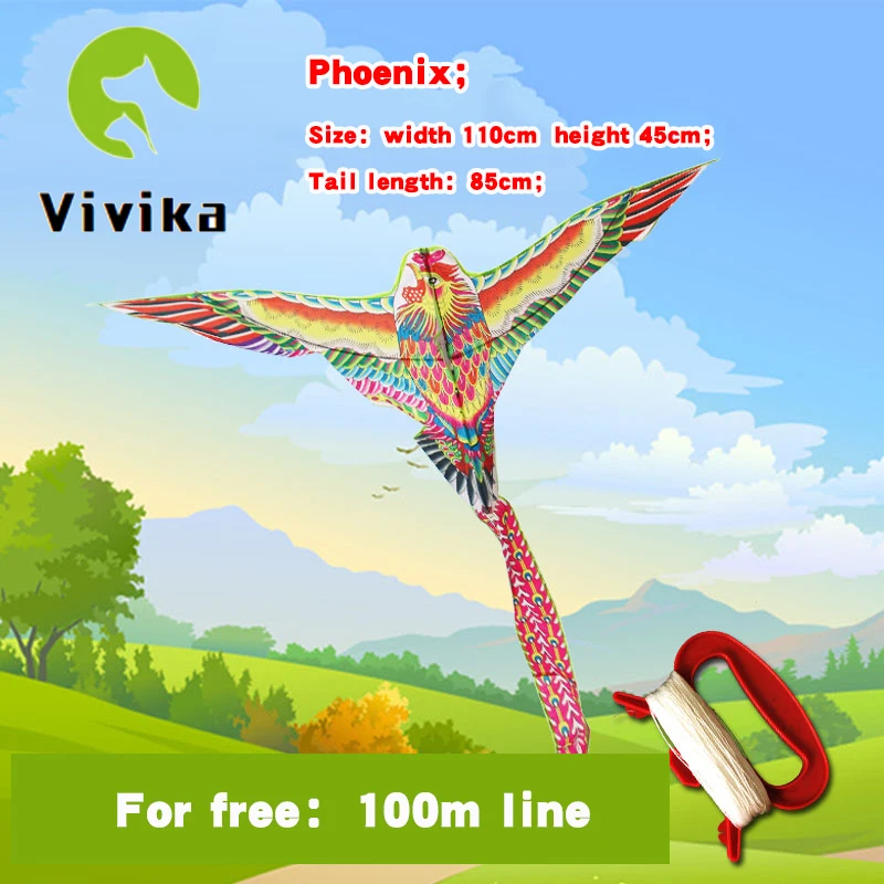Воздушный змей для детей, карта вентиляции, воздушный змей, многохвостый треугольный воздушный змей, пояс, легко летающий, детские игрушки, воздушный змей, линия 100, детский летающий змей