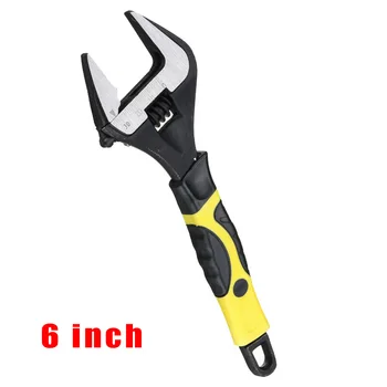 

Workshop Wrench Tool Parts Wide Jaw Adjustable Spanner 0-60mm Nut Pipe