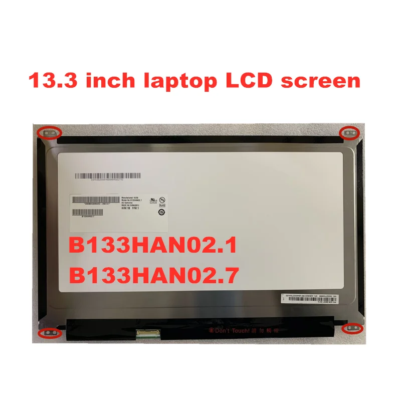 Бесплатная доставка 13 3-дюймовый IPS ЖК-экран B133HAN02.1 B133HAN02.7 edp 1920*1080 30pin | Компьютеры и