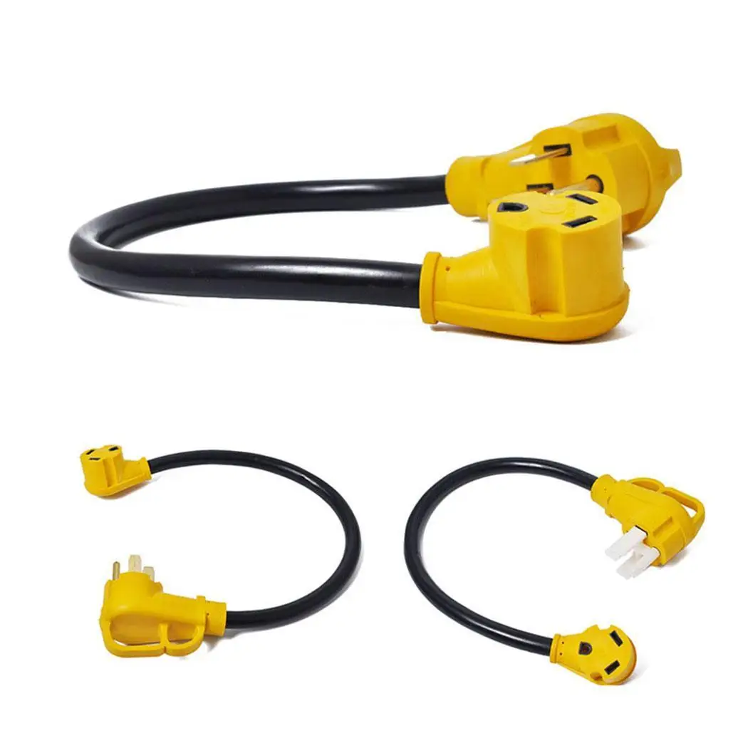 Автомобильные аксессуары Преобразователь мощности 30A мужской желтый США до 50A женский 10AWG Кабель-адаптер 125 в около 60 см