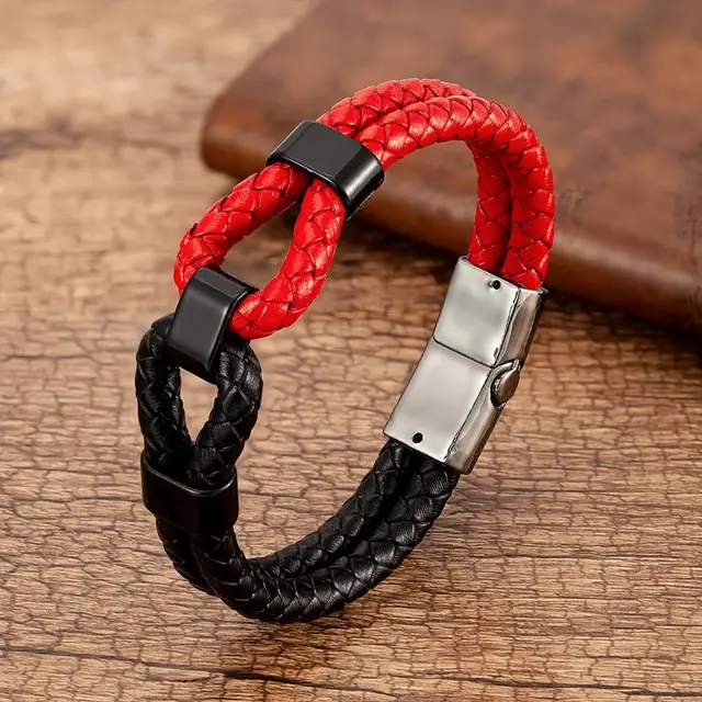 Franklin Leather Bracelet - Image 3