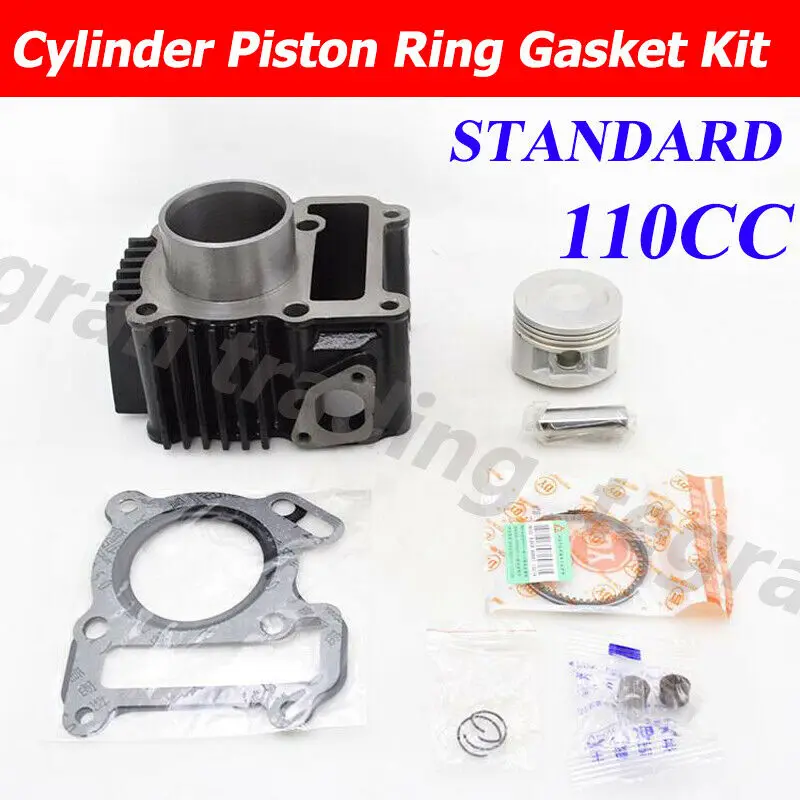 110cc Bore 49mm Cylinder Piston Ring Gasket Kit for YAMAHA T105 T105E T105SE STD