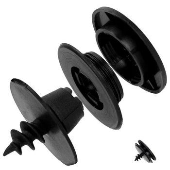 

Auto Fastener Floor Mat Buckle Pad Fastener Car Fastener Clips Skid Resistant Carpet Fixed Clamp 10pcs