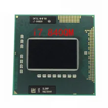 Original Intel CPU Prozessor Laptop Intel I7-840QM SLBMP I7 840QM 1,86G-3,2G/8M HM57 QM57 chipsatz 820qm 920xm