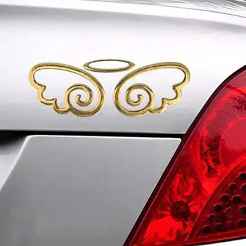

2020 Car Sticker Car Styling Lovely 3D Angel Sticker Vehicle Body Logo Decal Decoration car accessories наклейки на авто