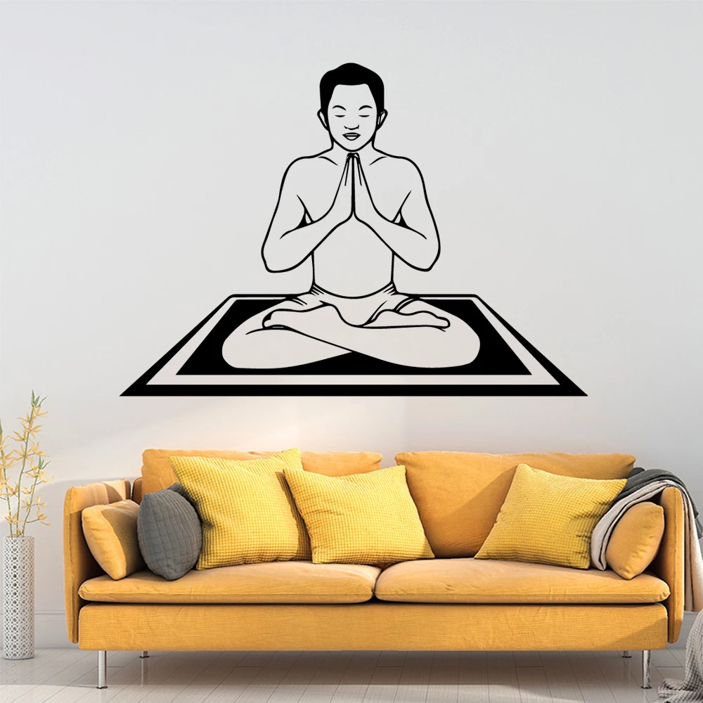 Lovely Meditation Wall Mural Removable Wall Decal For Baby's Rooms Wall