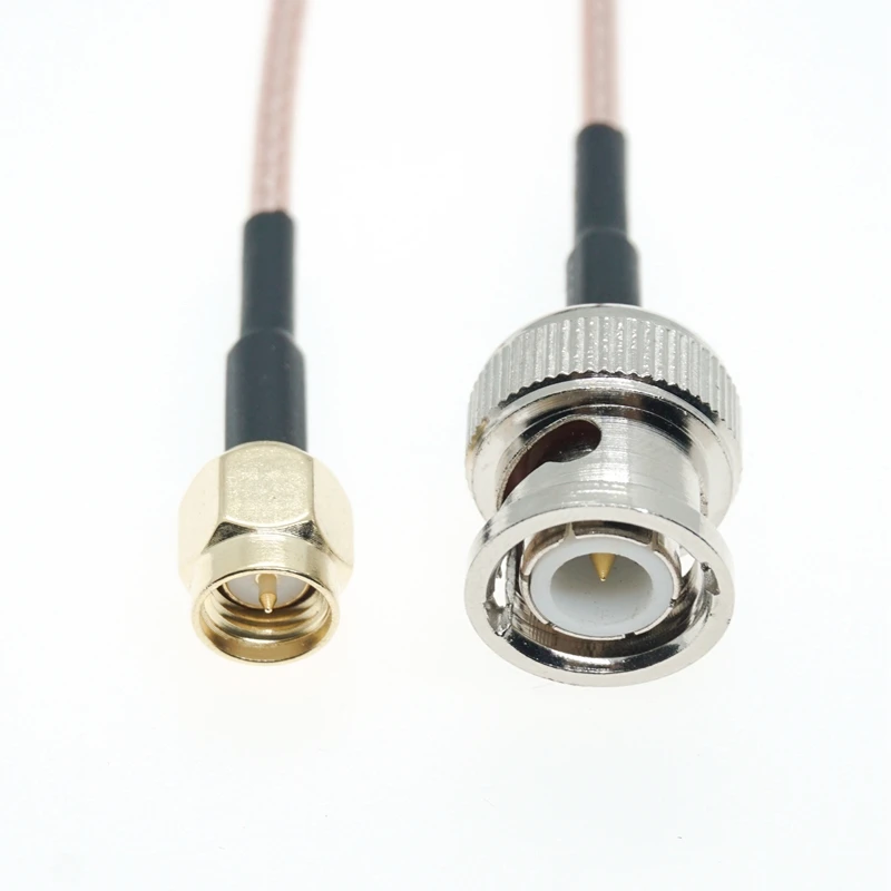 SMA Коннектор типа Папа папа RG316/RG174 RF соединительный кабель Pigtail высокое