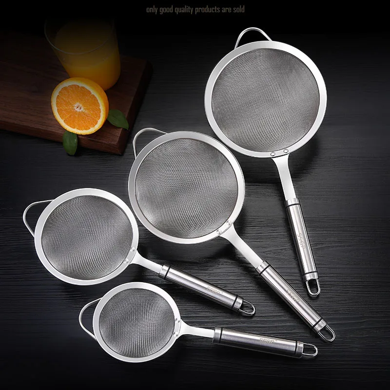 

Home Water Filiter Soy milk Filter 304 Stainless Steel Colander Baby Food Supplement Juice Filter WF11