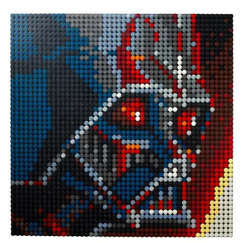 

New Star WarsArt Mosaic Painting MOC Set DIY Super Star Avatar Building Block Gift ART Decorative Painting 31199/31197/31198