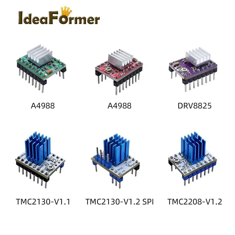 Материнская плата MKS Gen L V1.0 или 4 шт. A4988/DRV8825/TMC2130 V1.1/TMC2130 V1.2 SPI/TMC2208 драйвер для Reprap