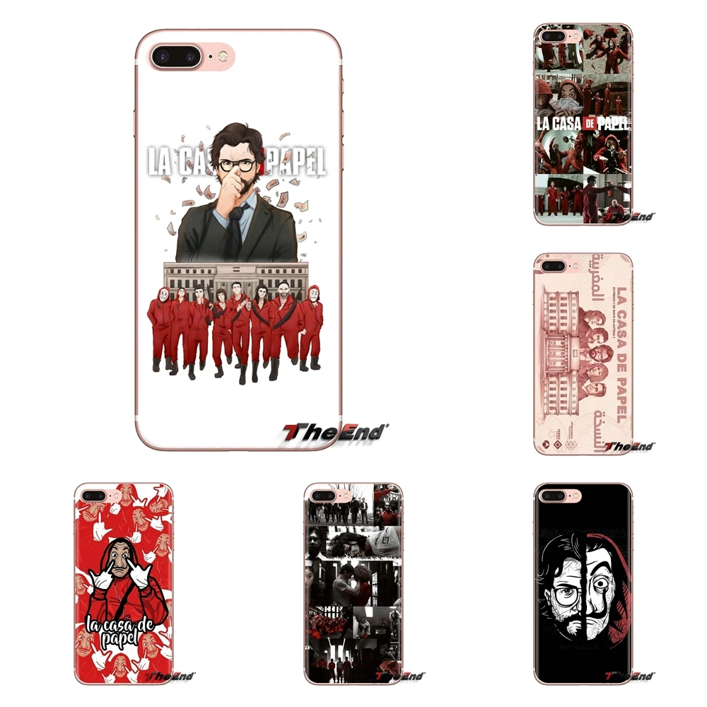La Casa de papel для Samsung Galaxy A3 A5 A7 A9 A8 звезда A6 плюс 2018 2015 2016 2017 мягкие прозрачные чехлы |