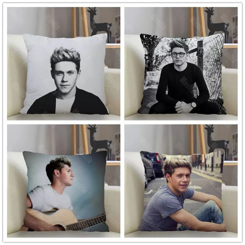 Наволочка для подушки с изображением мусифе Niall Horan размером 35x35 40x40 45x45 см | Дом и