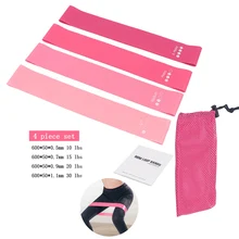 4 шт., тренировочные, гимнастические, силовые, Эспандеры, спортивные, латексные, для фитнеса, Кроссфит, оборудование для тренировки