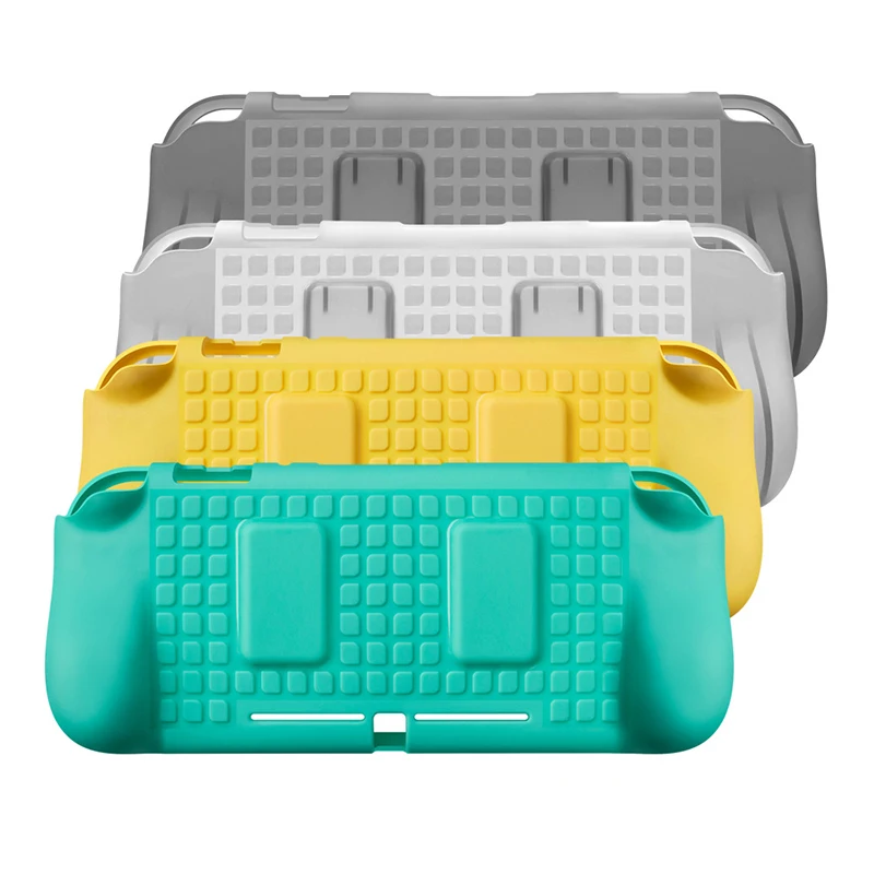 Силиконовый чехол для nintendo Switch Lite ТПУ противоударный защитный чехол с рукояткой для игровой карты слоты для хранения для мини-переключателя