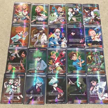 100 шт дрессировочная игра разные стили герои мультфильмов коллекционные карты