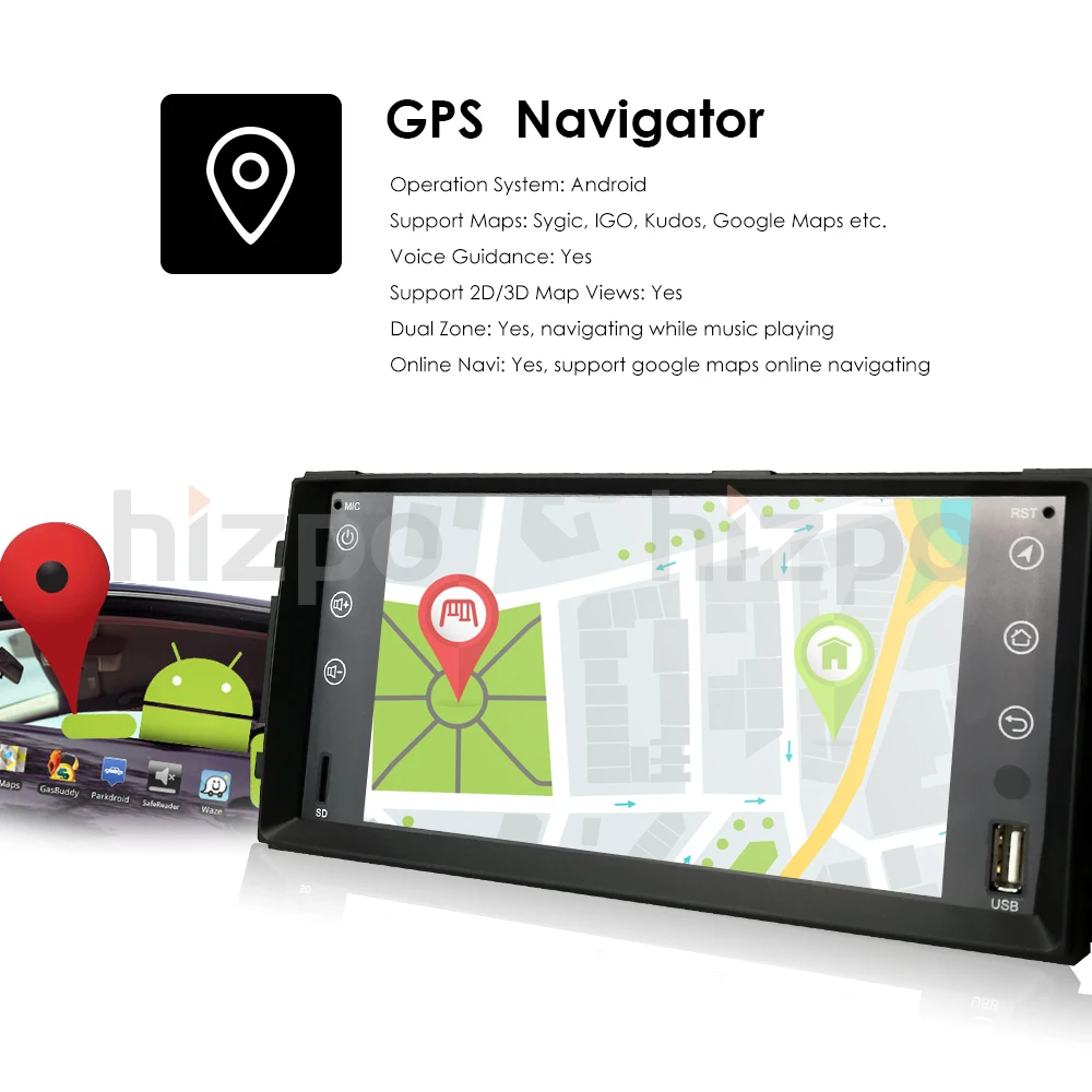 Excellent Car Monitor Android 9.0 GPS Player For Wrangler Compass Grand Cherokee Jeep Patriot Liberty Dodge Caliber Journey Chrysler DVBT 17