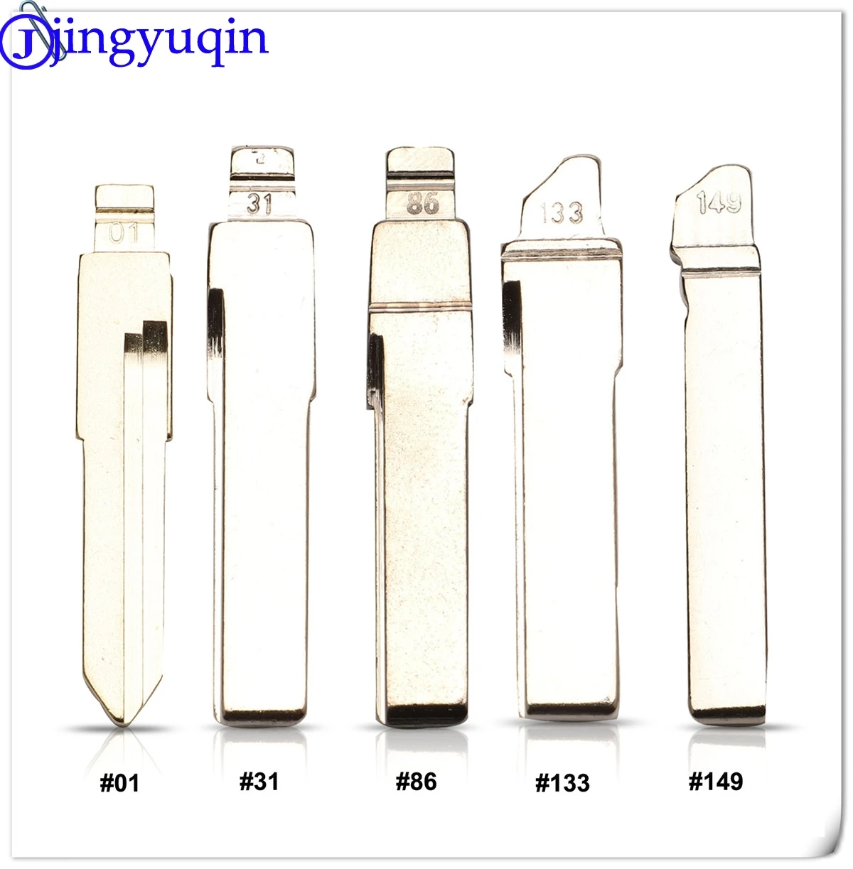 Jingyuqin #01 #31 #86 #133 #149 лезвие автомобильного ключа для Audi VW Polo Passat B5 Tiguan Golf Santana сидение