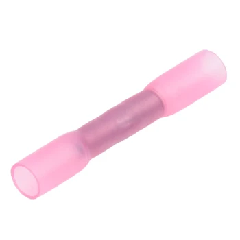 

100Pcs Heat Shrink Butt Crimp Electrical Terminals Heatshrink Connector Red