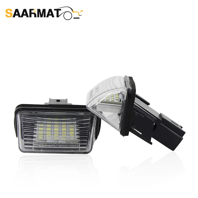 Светодиодный светильник номерного знака CANBUS для Peugeot 308 5008 406 (новый) Partner Tepee(B9) B9 M49