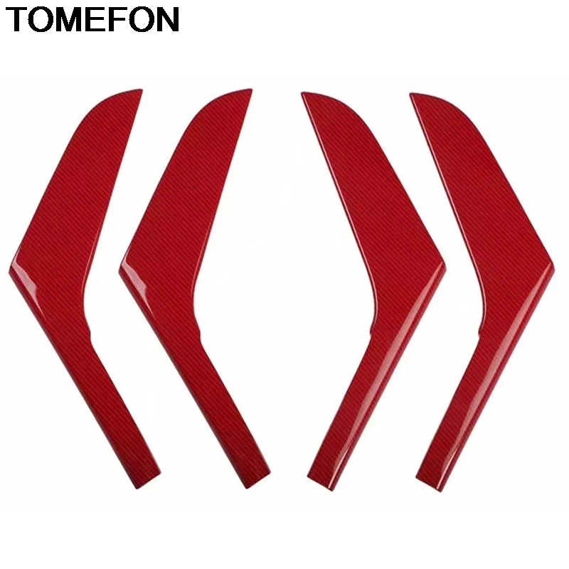 TOMEFON для Volkswagen Golf 6 MK6 2010 2011 2012 Автомобильная внутренняя дверная ручка, декоративная панель, отделка, аксессуары для интерьера ABS
