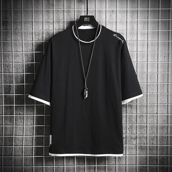 

New fashion male trend of cotton T-shirt printing T-shirt man interesting new summer short sleeve T-shirt