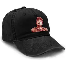 Yuliang Who is Bob dylan≥¼? Классическая унисекс для взрослых регулируемая бейсболка ковбойская шляпа черного цвета