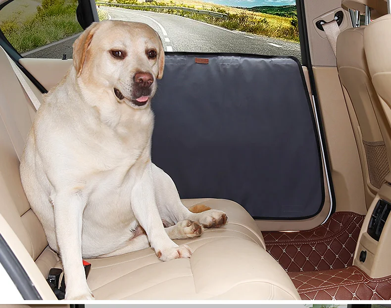 Hoomall, 2 шт., для домашних собак, для автомобиля, Оксфорд, защитные подстилки, водонепроницаемая Защитная крышка для двери, нескользящая Защита от царапин для домашних животных, собак