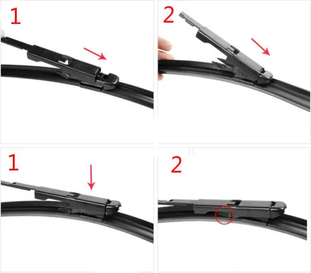 Щетки стеклоочистителя NATURESKY для Audi A3 8L/8 P/8 V Fit Hook/Side Pin/Pinch Tab/кнопочные ручки модель год с 1996 по