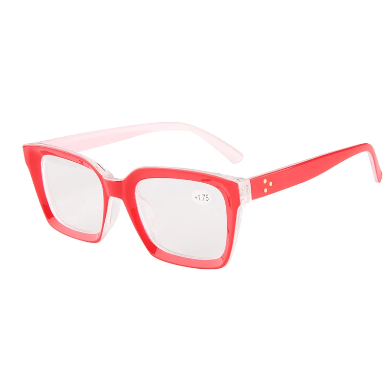 Zilead квадратные очки для чтения для мужчин и женщин прозрачные линзы Prebyopia очки при дальнозоркости+ 1,0+ 1,25+ 1. 5.+ 4,0