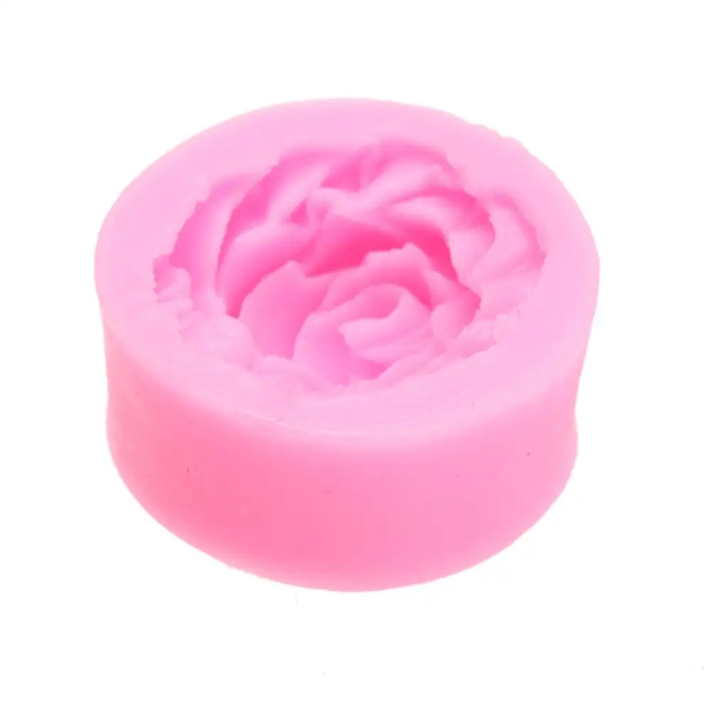 Силиконовая форма в форме маленькой лилии пиона для мастики шоколада мыла формы