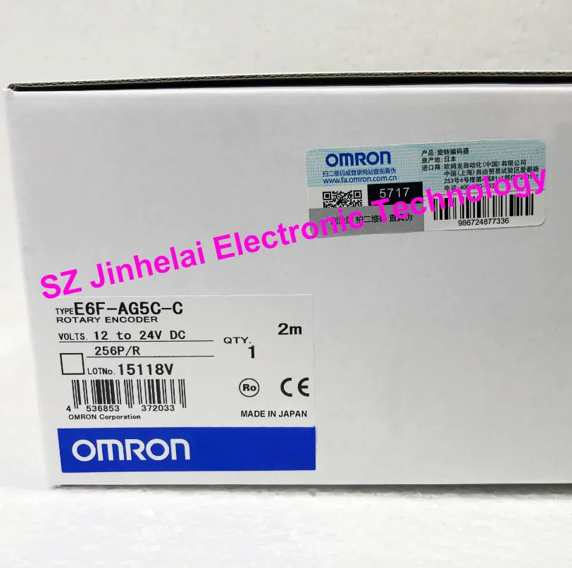 E6F-AG5C-C 256 P/R Новый и оригинальный OMRON Поворотный энкодер 12-24VDC 2 м