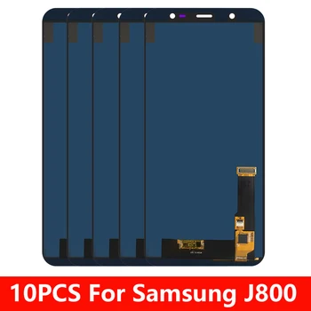 

10PCS/Lot 5.8'' LCD For Samsung Galaxy J8 2018 J800 J800F J810 J810F LCD Display Touch Screen Assembly Replace Parts