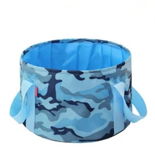 Портативное водонепроницаемое ведро для массажа ног для переноски кемпинга походов для хранения спа путешествия сверхлегкий для ванной складной умывальник для рыбалки