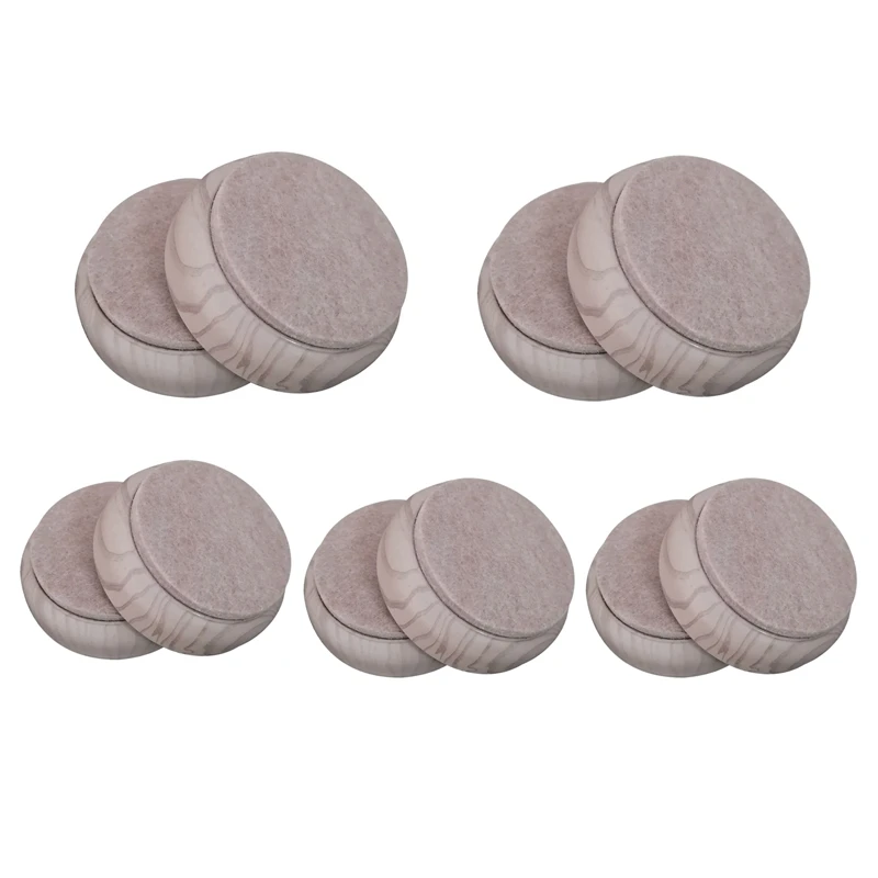 

10Pcs/Set Non-Slip Carpets Floor Cups Mat Chair Leg Felt Accessories Anti Scratch Protective Caster Table Mat
