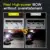 H1 LED H7 LED 20000LM H8 HB3 9005 HB4 H11 Светодиодные Фары Лампы 9012 HIR2 12sides 80W 3D high power Canbus 360 градусов Автоматическая Лампа
