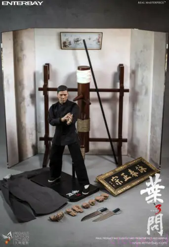 1/6 энтербэй настоящий Мастер RM-1069 Ip Man 3 Донни Йен Чи Тан фигура в коробке