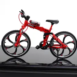 Складной детский мини-Декор вращающийся классный домашний велосипед Модель Классические игрушки орнамент декоративный подарок горный