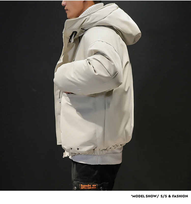 Men Winter Jackets and Coats Hooded Casual Warm Parkas High Quality Men Fashion Down Jackets Thicker Winter Coats Size 3XL
