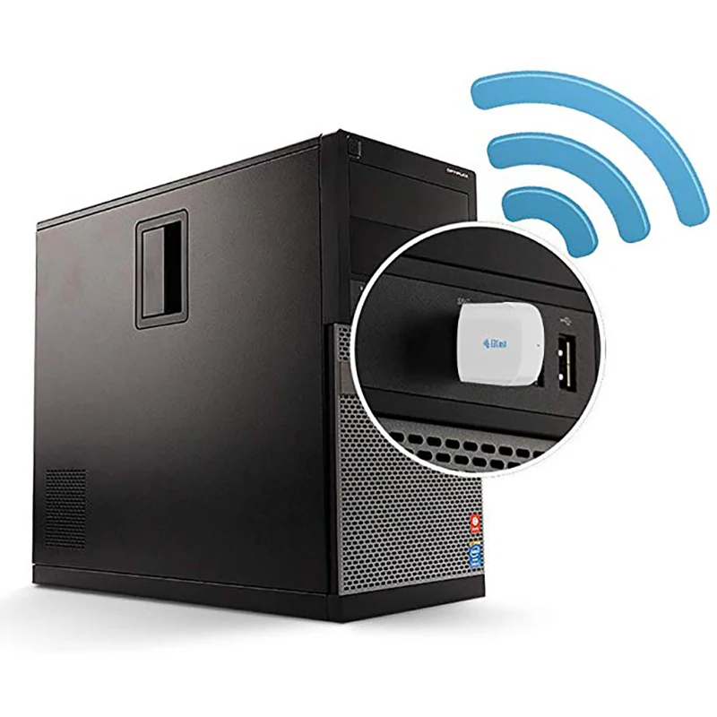 Беспроводной USB 2,0 WI-FI адаптер 5G/2,5G Bluetooth 4,2 Dual Band AC 600 Мбит/с Поддержка для Windows XP/7/8/10, Mac OS 10,6-10,14