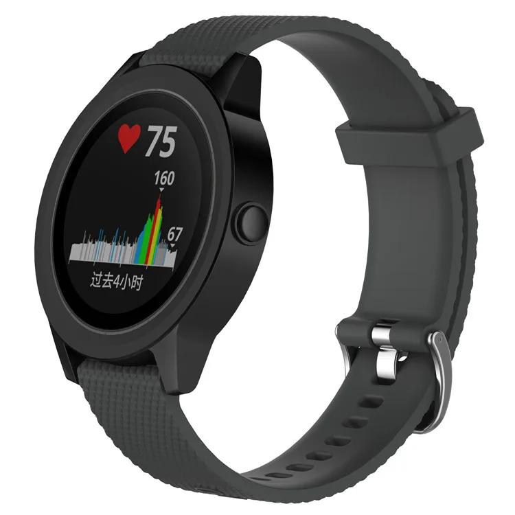 Универсальный 20 ремешок для часов, мм для Garmin Vivoactive 3 Силиконовый ремешок для браслета vivoactiv 3