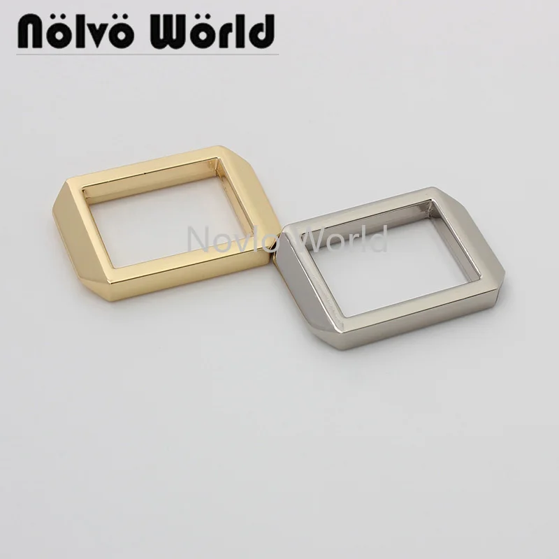 Пряжка Мир Nolvo 5-20-100 шт. 4 цвета 20*15 5 мм 3/4 дюйма металлическая прямоугольная литая
