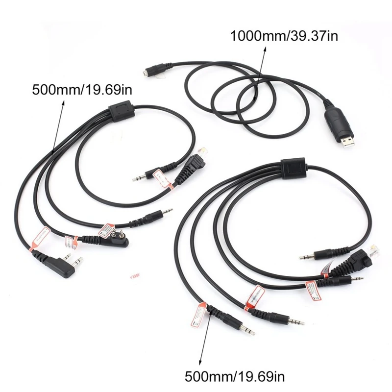 8 в 1 Usb кабель для программирования для Motorola Kenwood Baofeng Радио и мобильных радиостанций