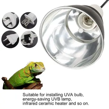 

7.5-Inch Crawler lamp shade turtle sun back lamp supplies pet heating lamp tortoise lizard succulent lamp shade Clamp Lamp with