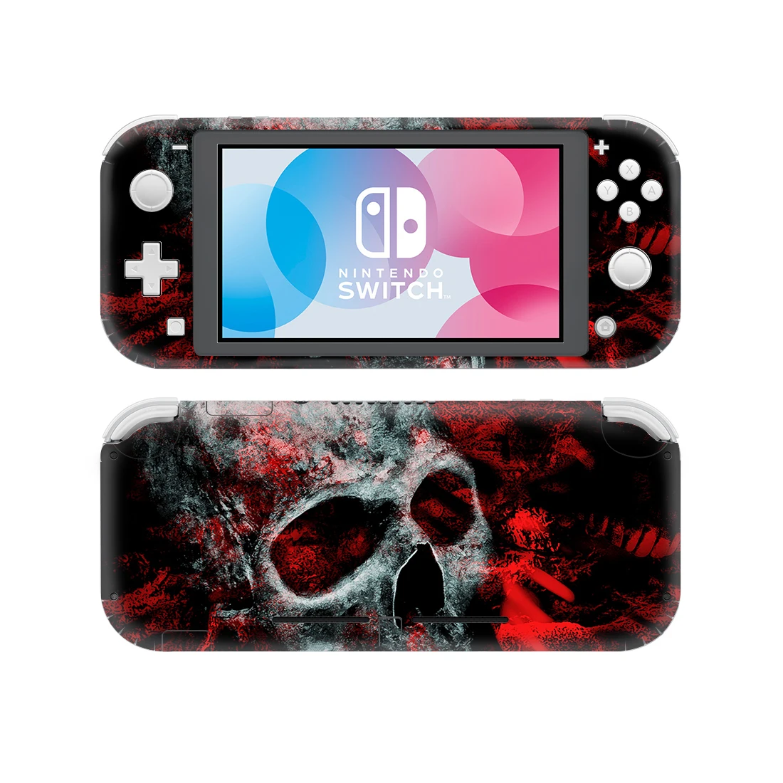 Крутой Череп Стиль виниловая кожа Наклейка для nintendo Switch Lite NSL защитная пленка Наклейка Обложка