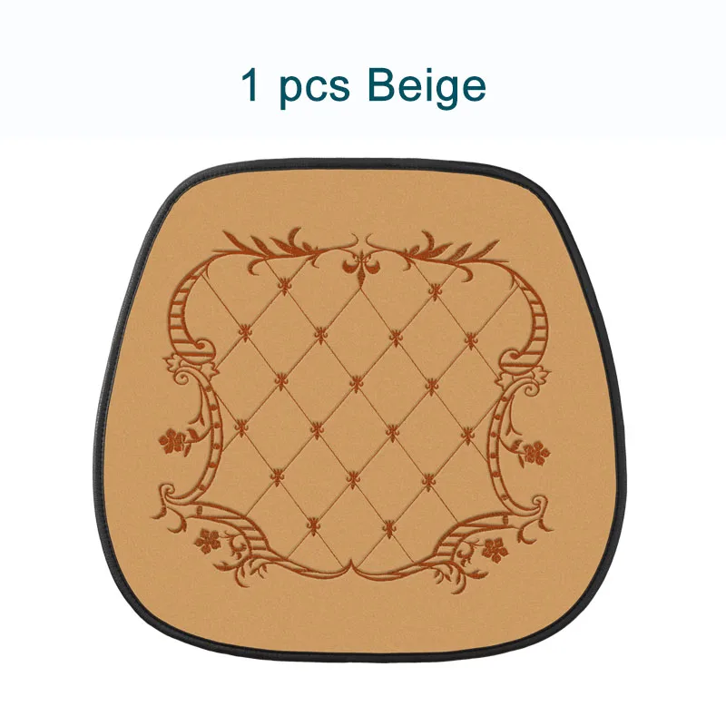 1 Pcs Beige Защита сиденья автомобиля чехол на сиденье автомобиля Подушка сиденья для Mazda 3/6/CX-5/6, suzuki jimny, skoda kodiaq, Agila Astra - Название цвета: 1 Pcs Beige
