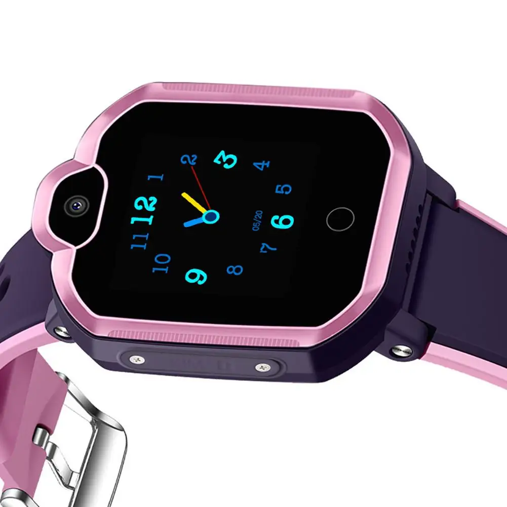 Kids Smart Watch 1.4 Inch Colored Touch Screen IP67 4G Waterproof Remote Camera Smart GPS WIFI Wristwatch For Kids Students