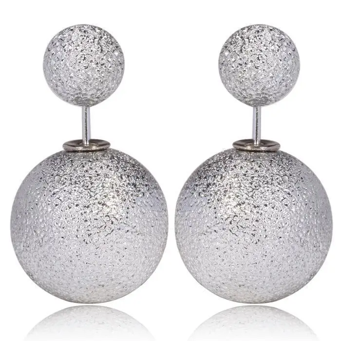 Оптовая продажа новый дизайн корейские серьги со складками женские с жемчугом