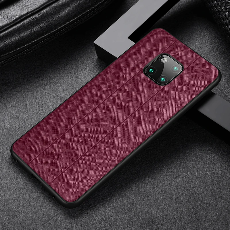 Модный чехол из натуральной кожи и силикона для huawei mate 20 Pro X RS Porsche дизайн 20X5G чехол тонкий противоударный чехол